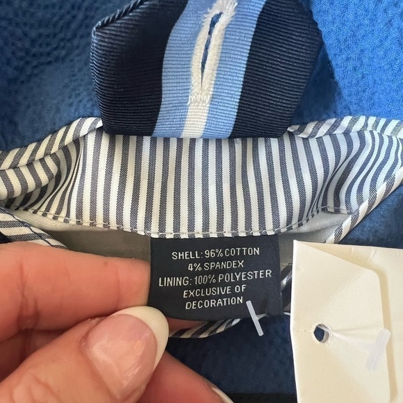 NWT TailorByrd Blue Seersucker Blazer Size 46R - Picture 11 of 11
